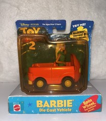 Toy Story 2 Barbie Die Cast Vehicle New In Package