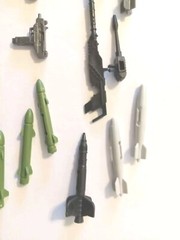 Lot Of 13 Mixed GI Joe Weapons Vintage Pre-owned Plastic Assortment