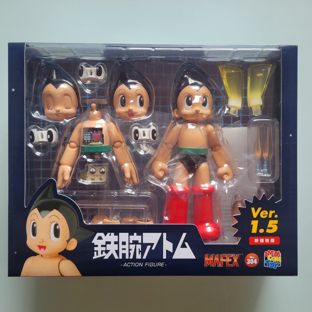 MAFEX No.304 Astro Boy Ver.1.5 Action Figure Medicom Toy Japan New Sealed