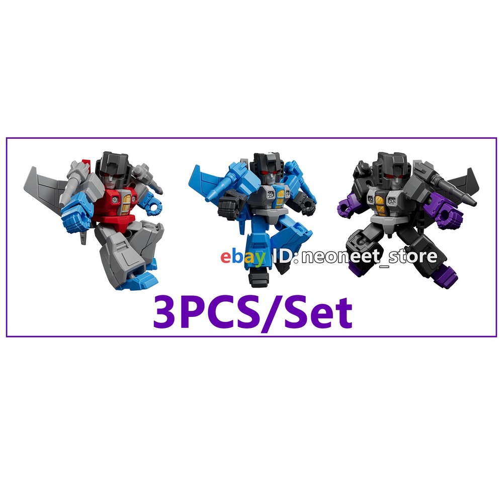 Transformers Thundercracker Skywarp Starscream Seeker Squad Blokees Defender Lot