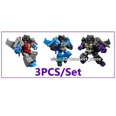 Transformers Thundercracker Skywarp Starscream Seeker Squad Blokees Defender Lot