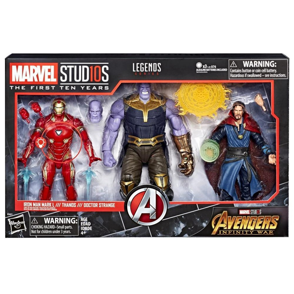 Marvel Studios: The First Ten Years Avengers – Iron Man Thanos Dr. Strange