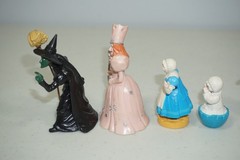 Wizard of Oz PVC Figure Lot of 8 Vtg Lowe’s Ren Presents 1987 1988 MGM Turner