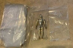 LOT 100 Zip Close Storage Bags 4″ 3 3/4 ” Action Figures Star Wars GI Joe Clear