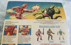 1985 MATTEL MOTU MASTERS OF THE UNIVERSE MULTIPLE LANGUANGE THUNDER PUNCH HE-MAN