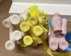 Vintage G1 MLP My Little Pony Pegasus 3 Lot-Sprinkles, Butterfly, Surprise TAF