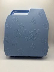 Bluey ~ Play & Go Buckle lock Hard Case ~ As Shown ~ Perfect Condition