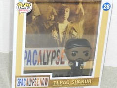 FUNKO POP ALBUM TUPAC SHAKUR 2PACALYPSE HARD CASE PROTECTOR #28 HOT SET