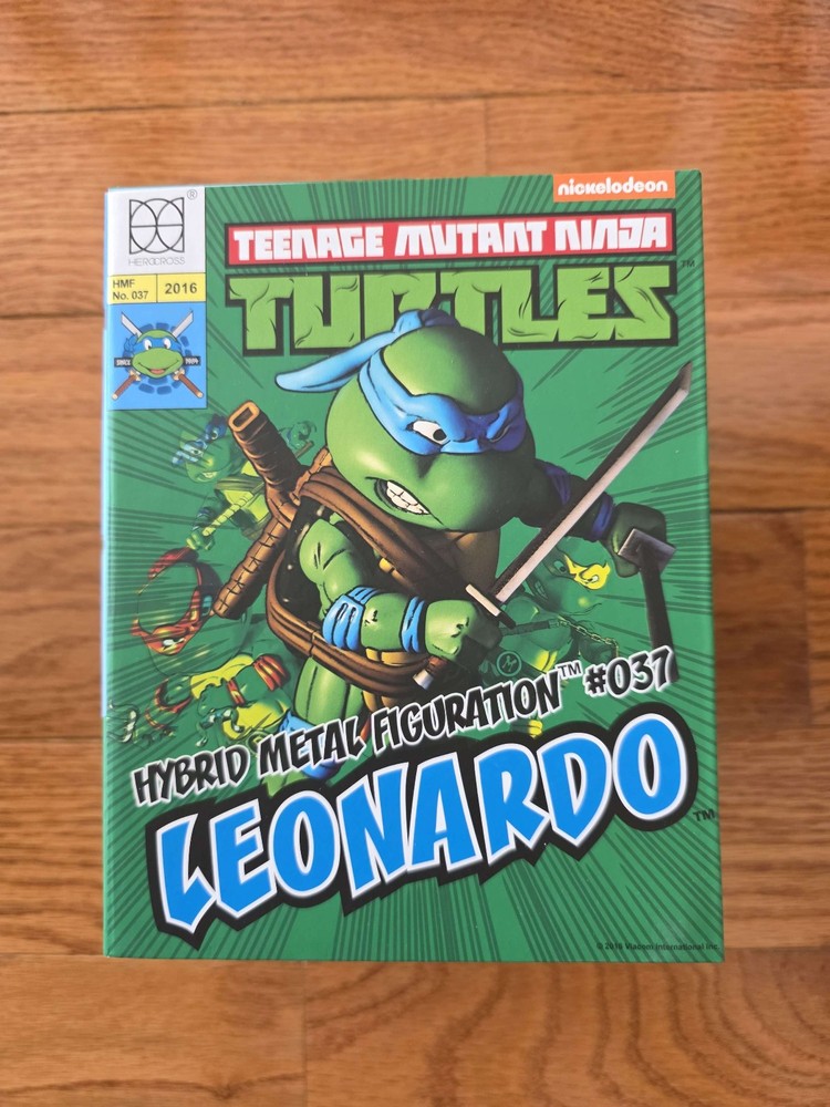 NEW Teenage Mutant Ninja Turtles HeroCross Hybrid Metal Figuration #037 Leonardo