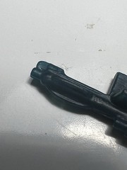 VINTAGE KENNER STAR WARS 1980 V4 IMPERIAL IG-88 BLASTER GUN COMPLETE TRANSLUCENT