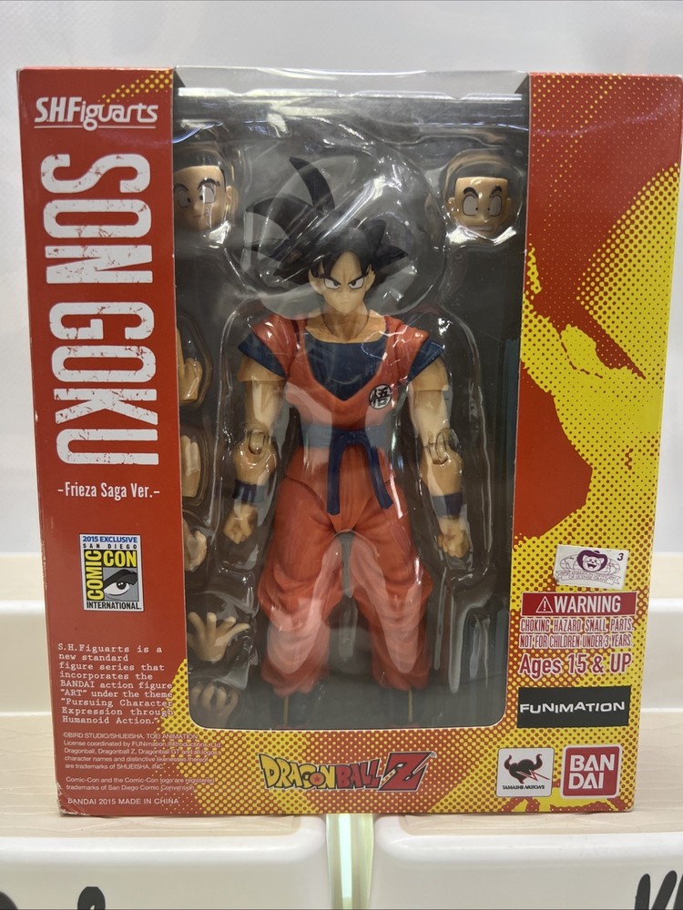Bandai SDCC 2015 Dragon Ball Z Frieza Saga Son Goku Action Figure – Multicolor