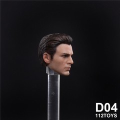 1/12 scale male head sculpt M for Tbleague Phicen TM01A TM02A 6″ figure SHF❶USA❶