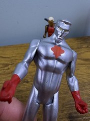 2011 DC Universe Young Justice Robin, Atom, Aqualad Action Figure 4” Mattel