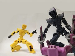 Bastion 13 | Special Edition Dummy 13 Action Figure | 3D Printed Articulate Toy