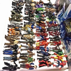 HUGE 4″ Action Figure Lot Of 68 No Duplicates Vtg 85′ Marvel DC Battlestar READ