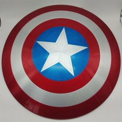 IN US ! 1:1 Marvel Legends Captain America 75th Anniversary Metal Shield Boxed