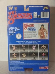 WWE LJN Mattel ~ Ultimate Warrior (Superstars) Chase ~ Black Card ~ Target