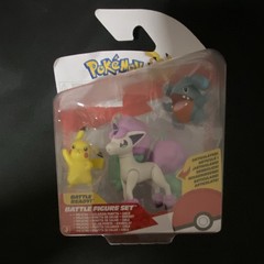 Pokemon Battle Set Pikachu, Galarian Ponyta and Gible Set New 2025 RARE!!! New!!