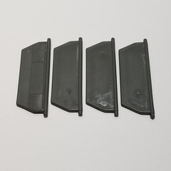 GI Joe Whale Horizontal Fan Vane Rudder Set of 4 Vehicle Part ARAH 1984