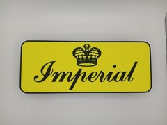 Retro Imperial Toys logo lightbox sign display light box sign