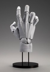Kotobukiya Takahiro Kagami Artist Reference Hand Model 1/1 Gray Right Figure