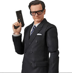 New Medicom MAFEX No 073 Kingsman Harry Galahad Hart Action Figure 1/12 Sealed!
