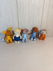 Vintage 1984 TOMY Get Along Gang Dress Up Figures Set Of 5 EUC