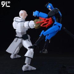 9L3D Lucky 13 Invincible Mark 1/12 Multi-Jointed Action Figure NEW