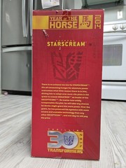 Transformers Starscream Platinum Edition Year of the Horse MISB Toys”R”Us Exclus