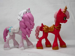 4 Shopkins Happy Places Horse Pony & Unicorn Figures Ringa Bella Rainbow Prancer