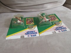 San Francisco 49ers Lot of 2 Joe Montana & Jerry Rice Starting Lineup 1991 NIP