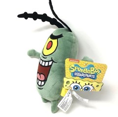 Nickelodeon SpongeBob SquarePants Plankton Plush 7” New