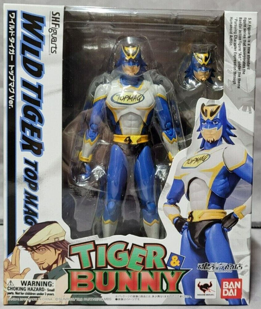 SH Figuarts Tiger & Bunny Wild Tiger Top Mag version