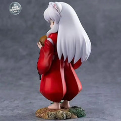 Inuyasha Sesshoumaru Anime Figure PVC Action Figurine Cute Standing Model Collec
