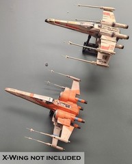 Star Wars Wall Mount #3 For Modern Large Poe Dameron X-Wing Only