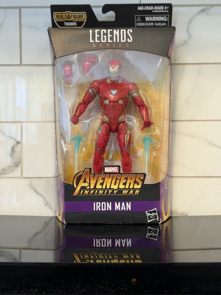 Marvel Legends Avengers Infinity War IRON MAN BuildAFigure Thanos New 2017Hasbro