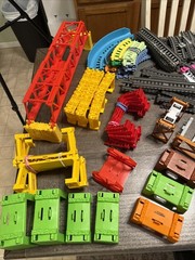 HUGE Lot Of TOMY Thomas & Friends Train Tracks PLARAIL Cars Everything & More!