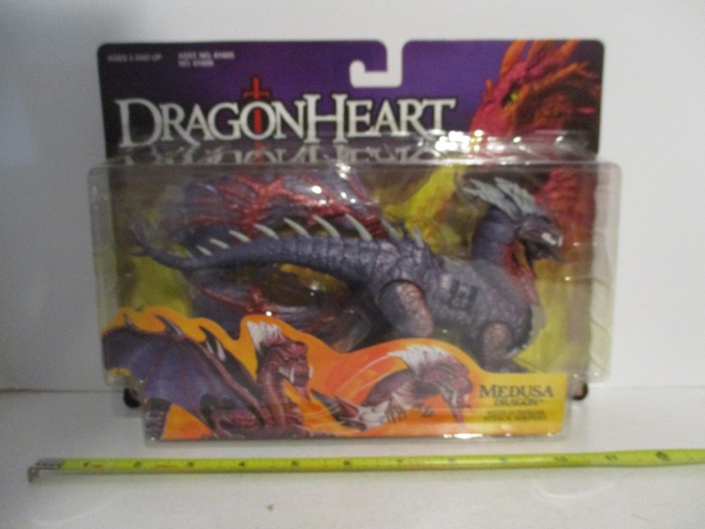 Kenner Dragon Heart Medusa Dragon w/Suprise Attack Serpent 1995 MOC