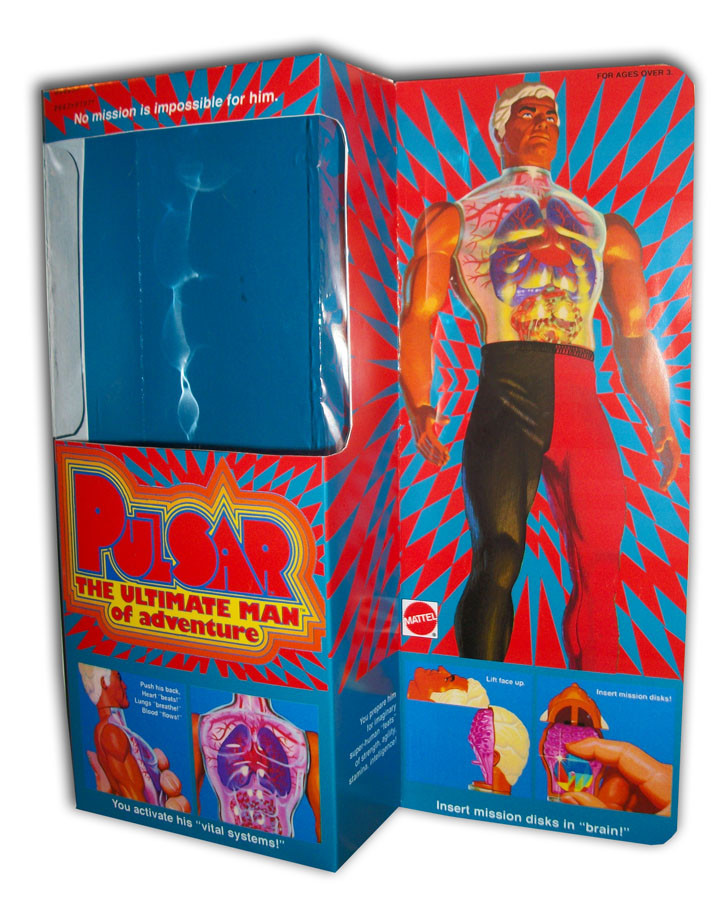 Mattel PULSAR BOX for 13.5″ Action Figure (BOX ONLY!)