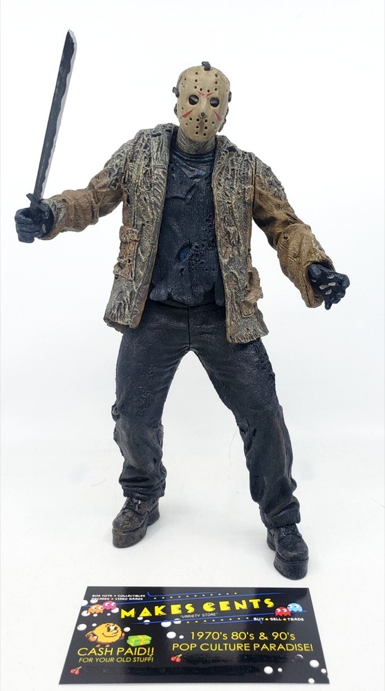 NECA Freddy vs Jason 8” Action Figure Ultimate Jason Friday The 13th