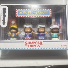 Fisher Price Little People Collector Stranger Things Scoops Ahoy Set New In Box