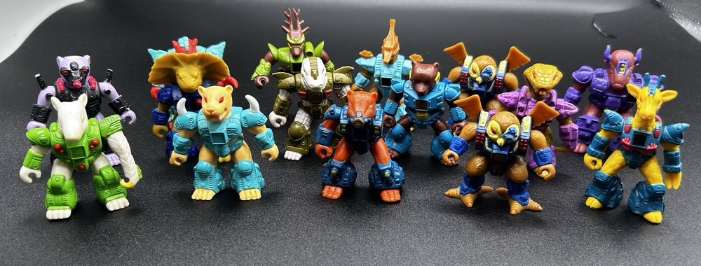 Vintage Hasbro Takara Battle Beasts Vintage Lot – 15 Figures 1980’s No Weapons
