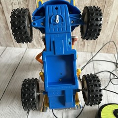 VINTAGE EZ TEC CRASH BANDICOOT REMOTE CONTROL CAR 2000 BATTERY TESTED WORKS