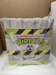 Super7 TMNT Ultimates Michelangelo Mutagen Ooze Glow Figure,new with box damage