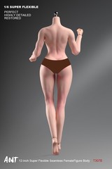 ANT T307 1/6th Female Fitness Model Action Figure Body 12in Muscle Bust Soldier