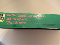 GI Joe 1999 Convention Continental Color Guard 3rd US Infantry “Old Guard” Box