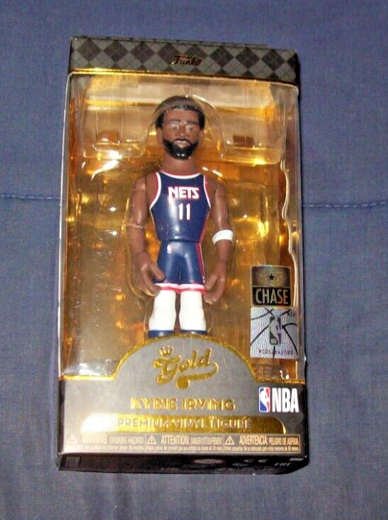 Funko Gold Kyrie Irving Premium Vinyl 5″ Action Figure NIP