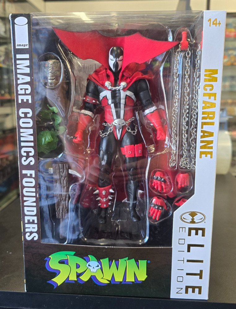 Elite Edition 7” SPAWN (Image Comic Founders) Figure Mcfarlane Toys New