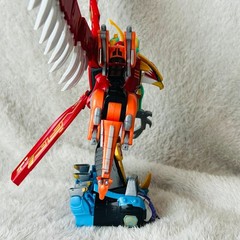 BANDAI SMP Mini pla Megazord Power Rangers Wild Force Gaoranger Gao King Animals