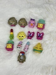 13 Various Swapkins GOLD & Yellow Kooky Cookie Lips Bubble Ruby Ring Season 1 +